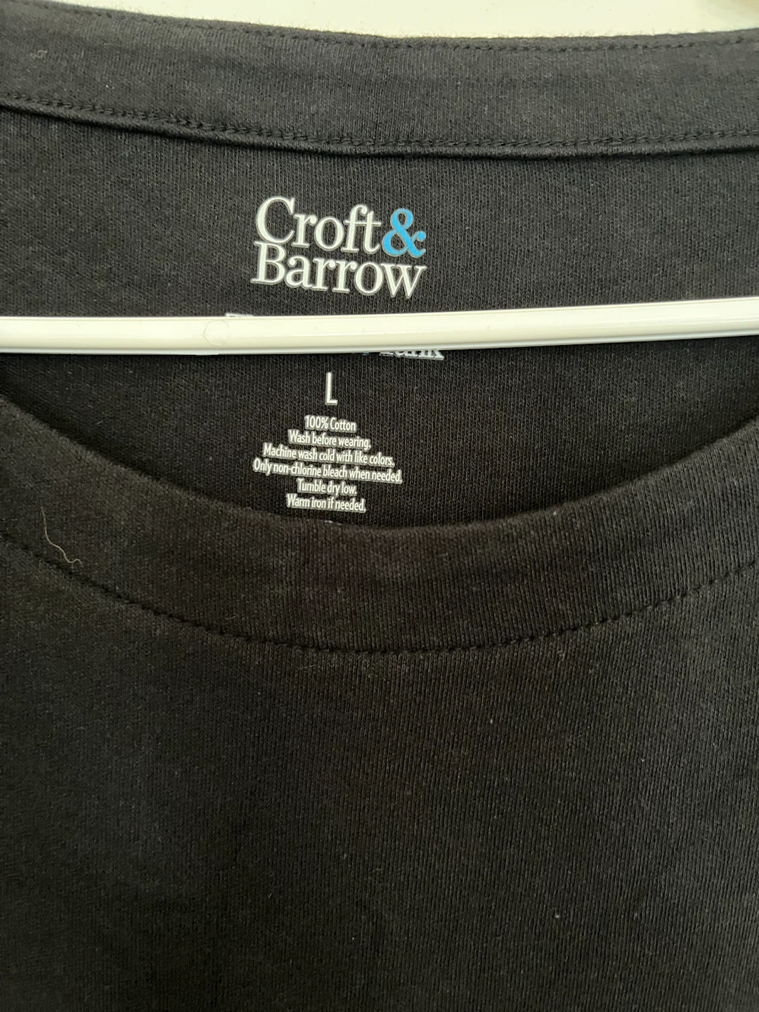 Croft & Barrow The Classic Tank - Black Large - photo 2