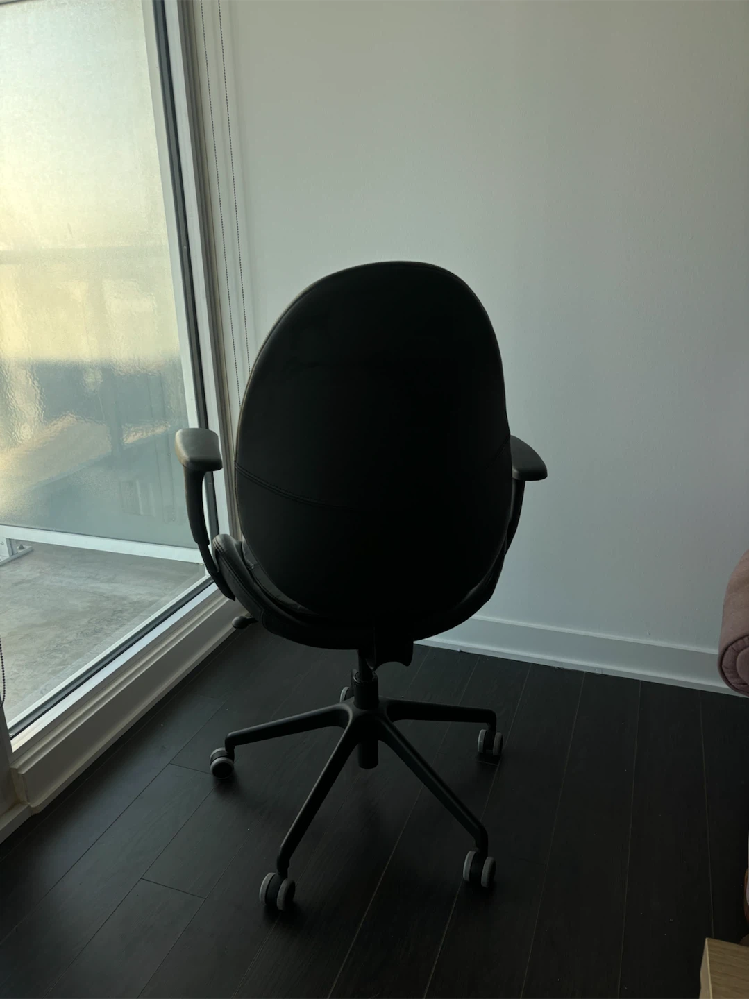 Black Ergonomic Office Chair | Adjustable Arms & Seat Length! - photo 2