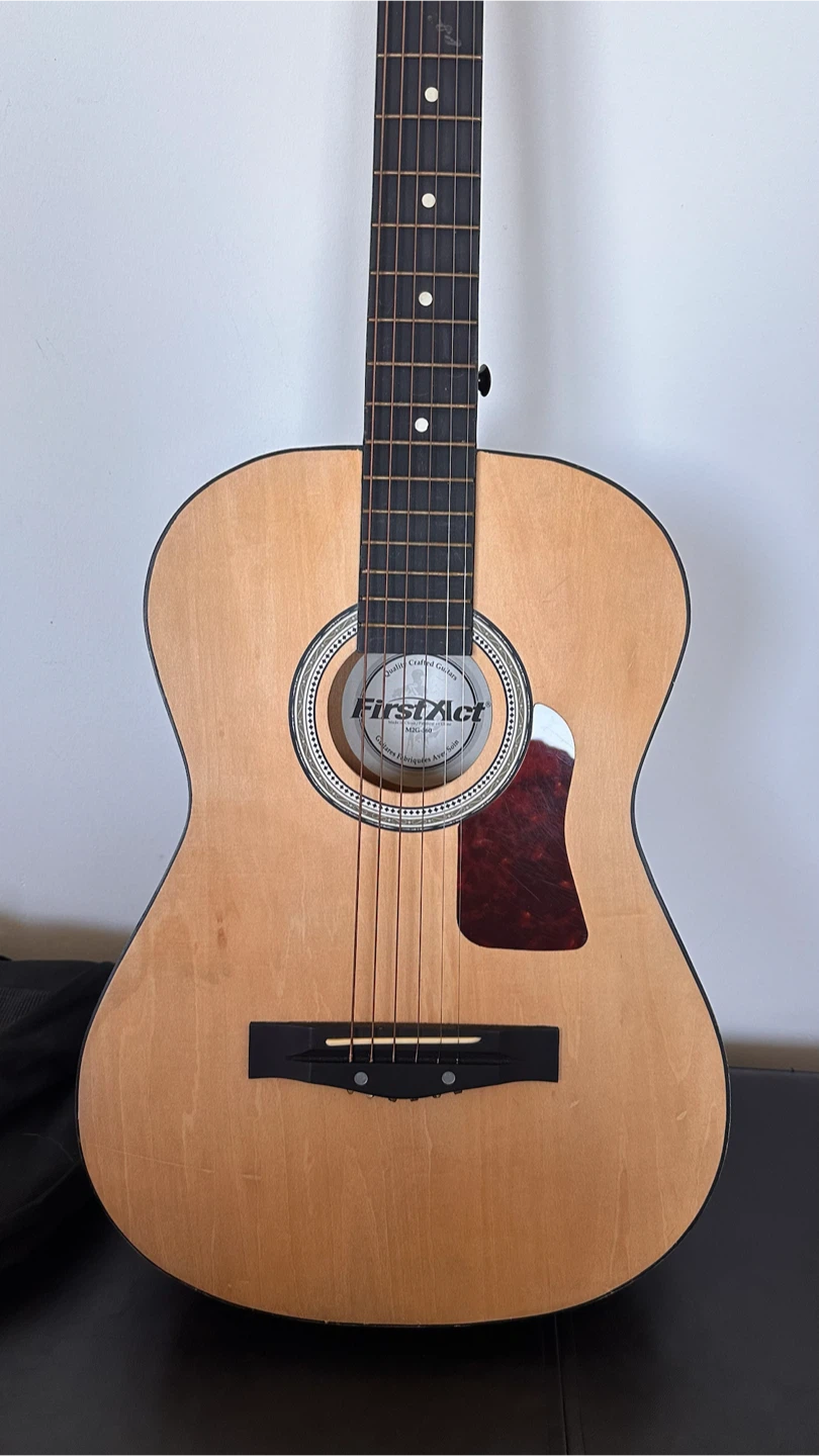 First Act M2G-60 Acoustic Guitar with Case - photo 3