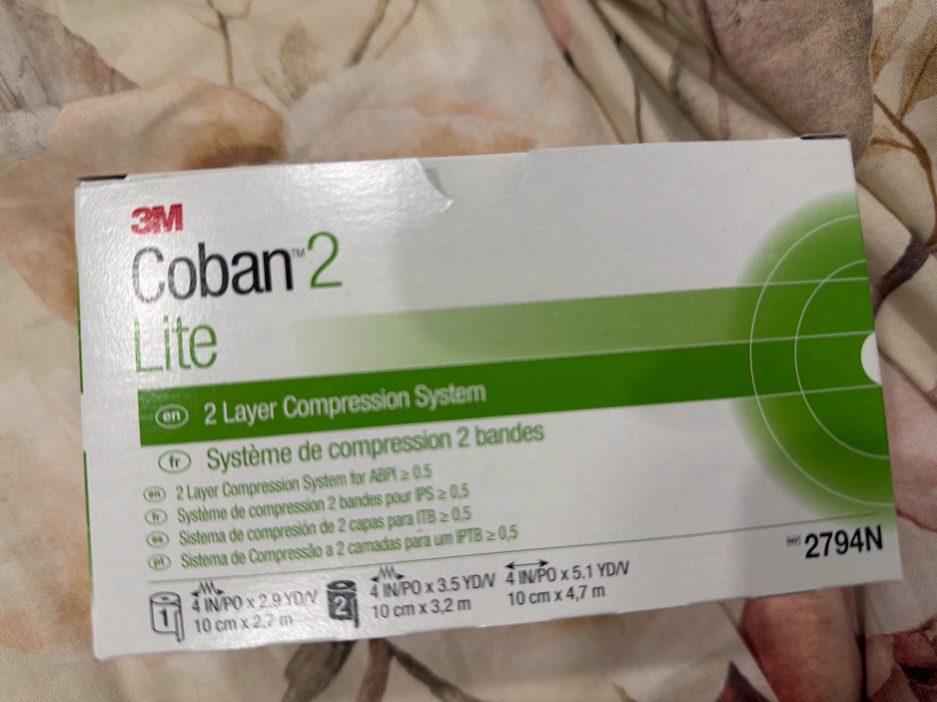 3M Coban 2 Lite 2 Layer Compression System 2794N - photo 2