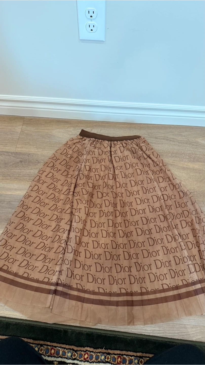 pleated skirt and fall jacket - photo 2