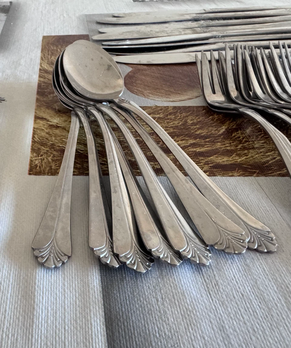 Assorted Stainless Steel Flatware Set - photo 4