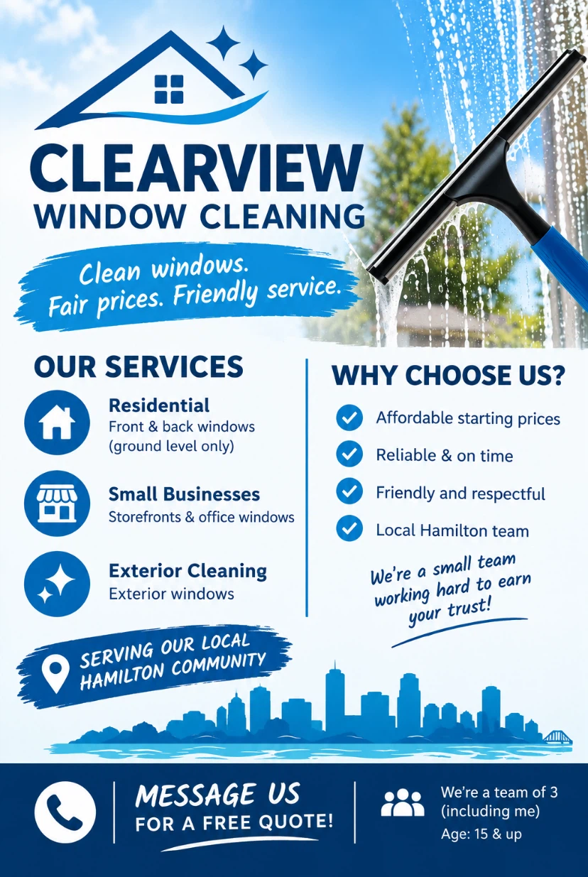 Window cleaning
