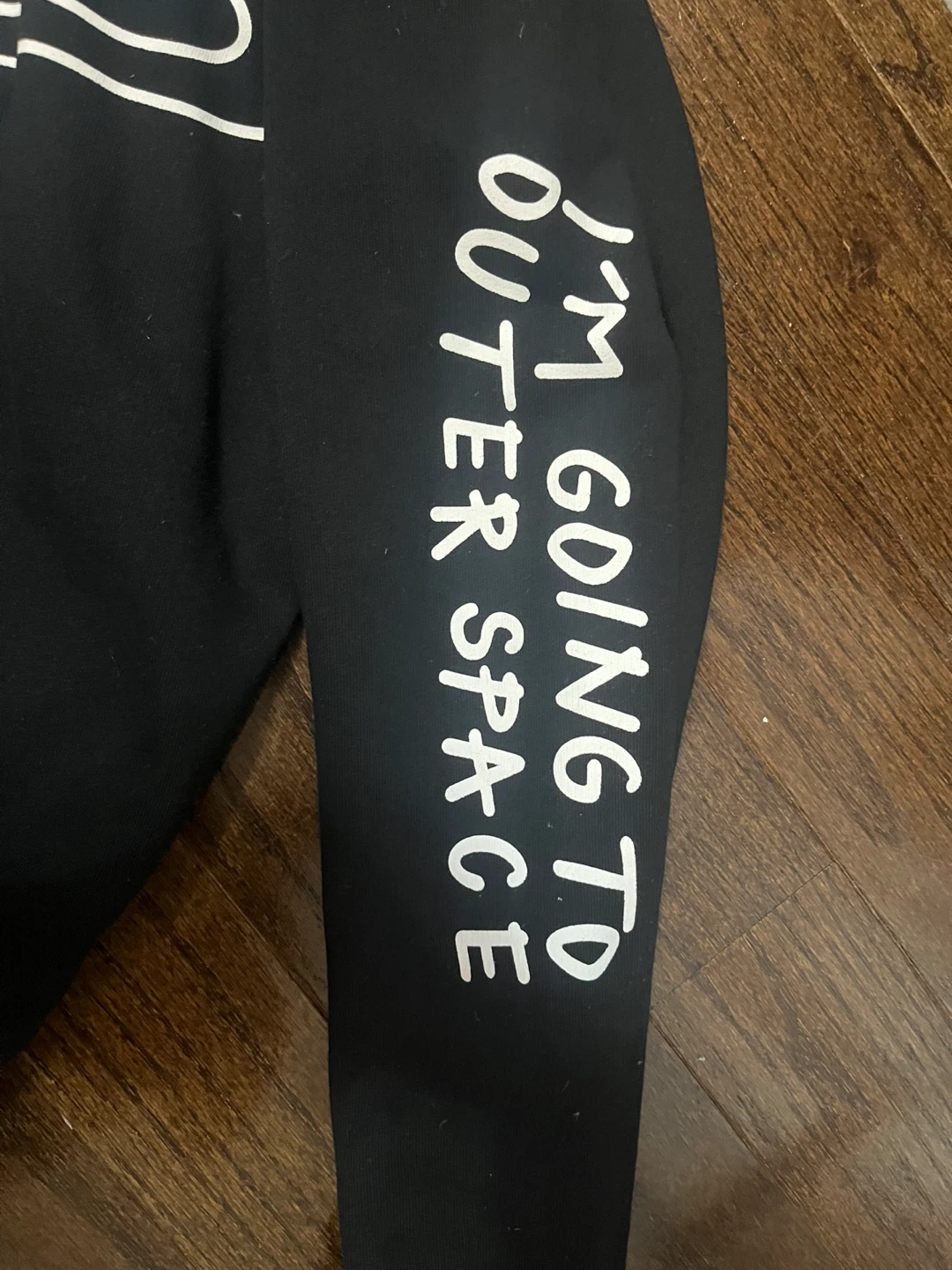 Broken Planet Market Black Zip-Up Hoodie - photo 2