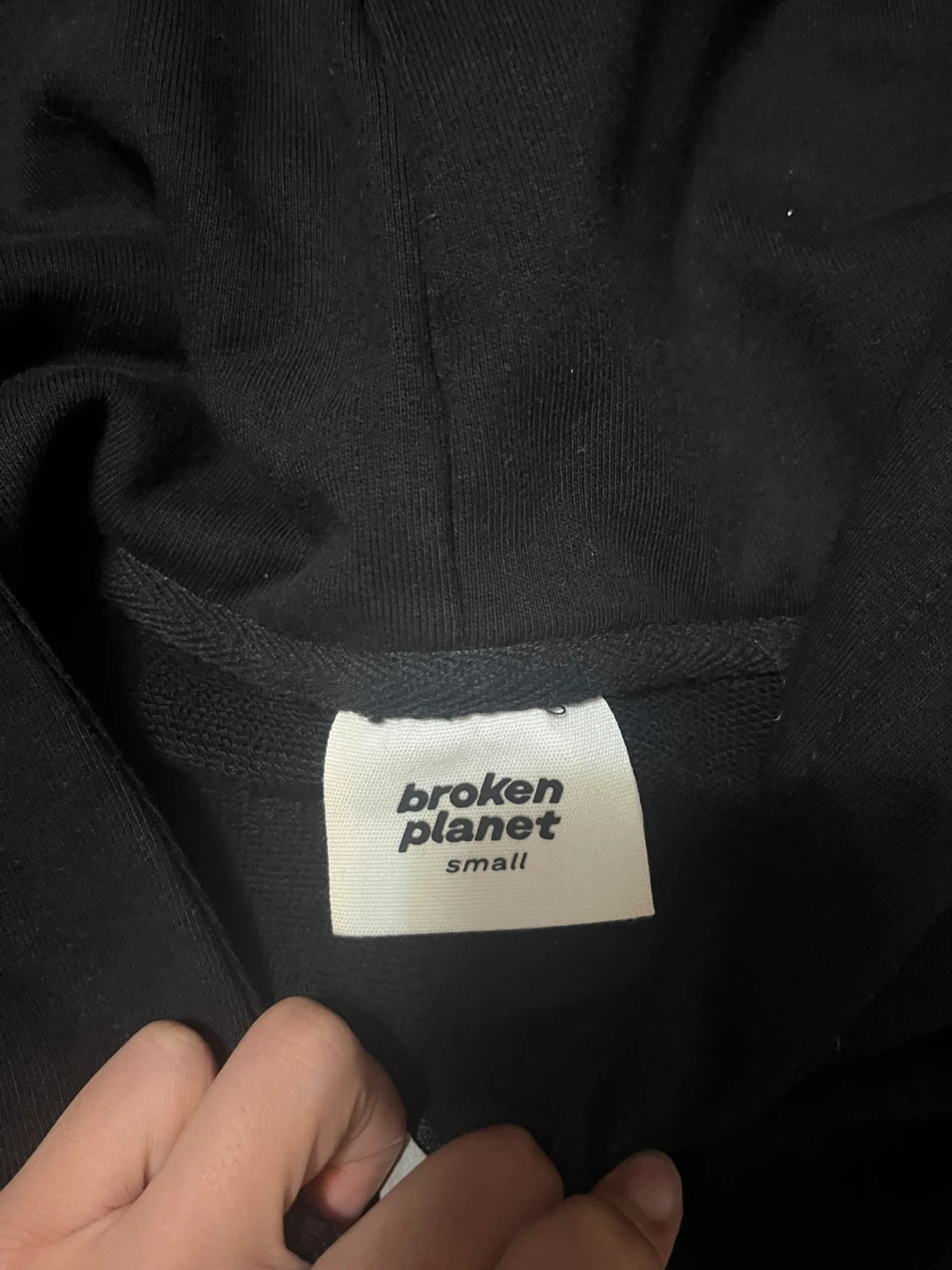 Broken Planet Market Black Zip-Up Hoodie - photo 4