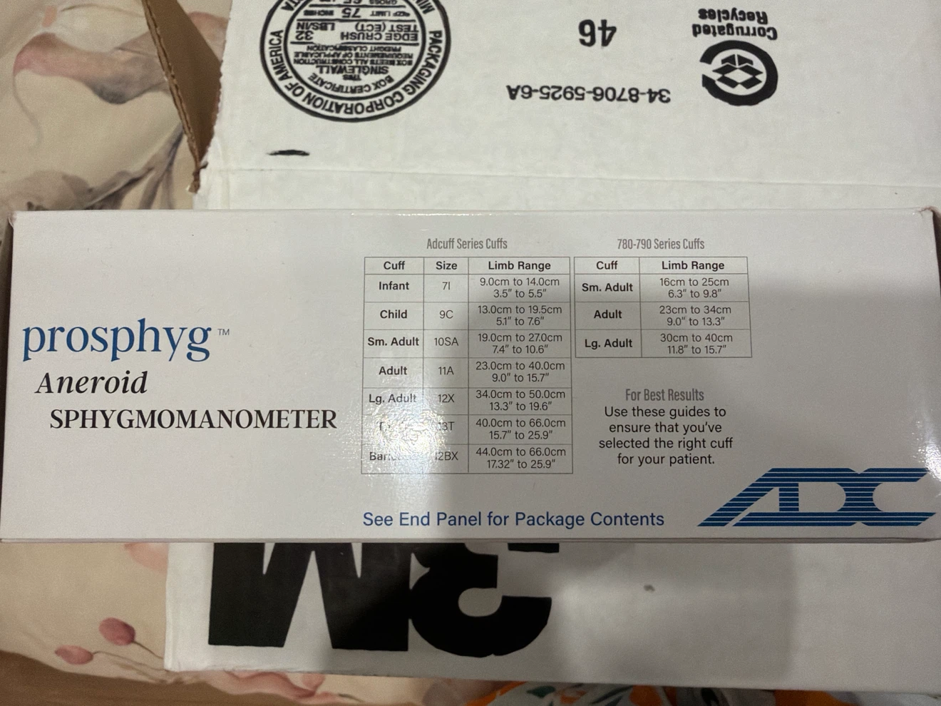 ADC Prospyg Aneroid Sphygmomanometer