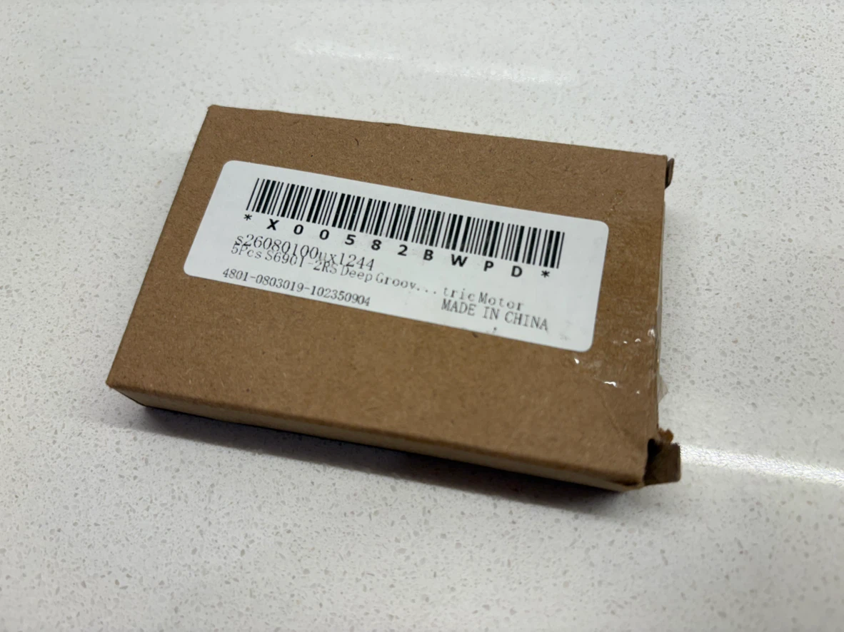 uxcell 5Pcs S6901-2RS Deep Groove Ball Bearings - photo 2