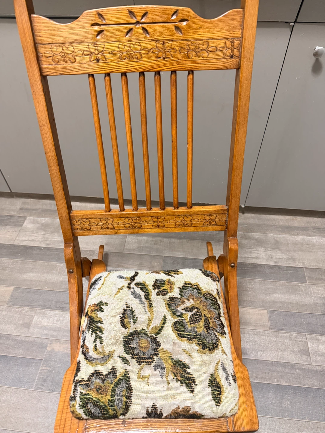 Vintage Wooden Rocking Chair
