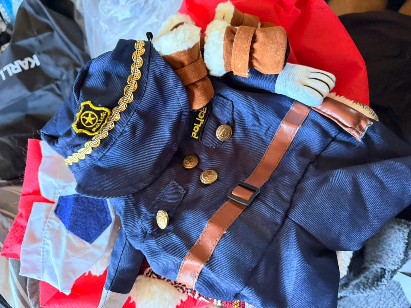 Police Officer Pet Costume