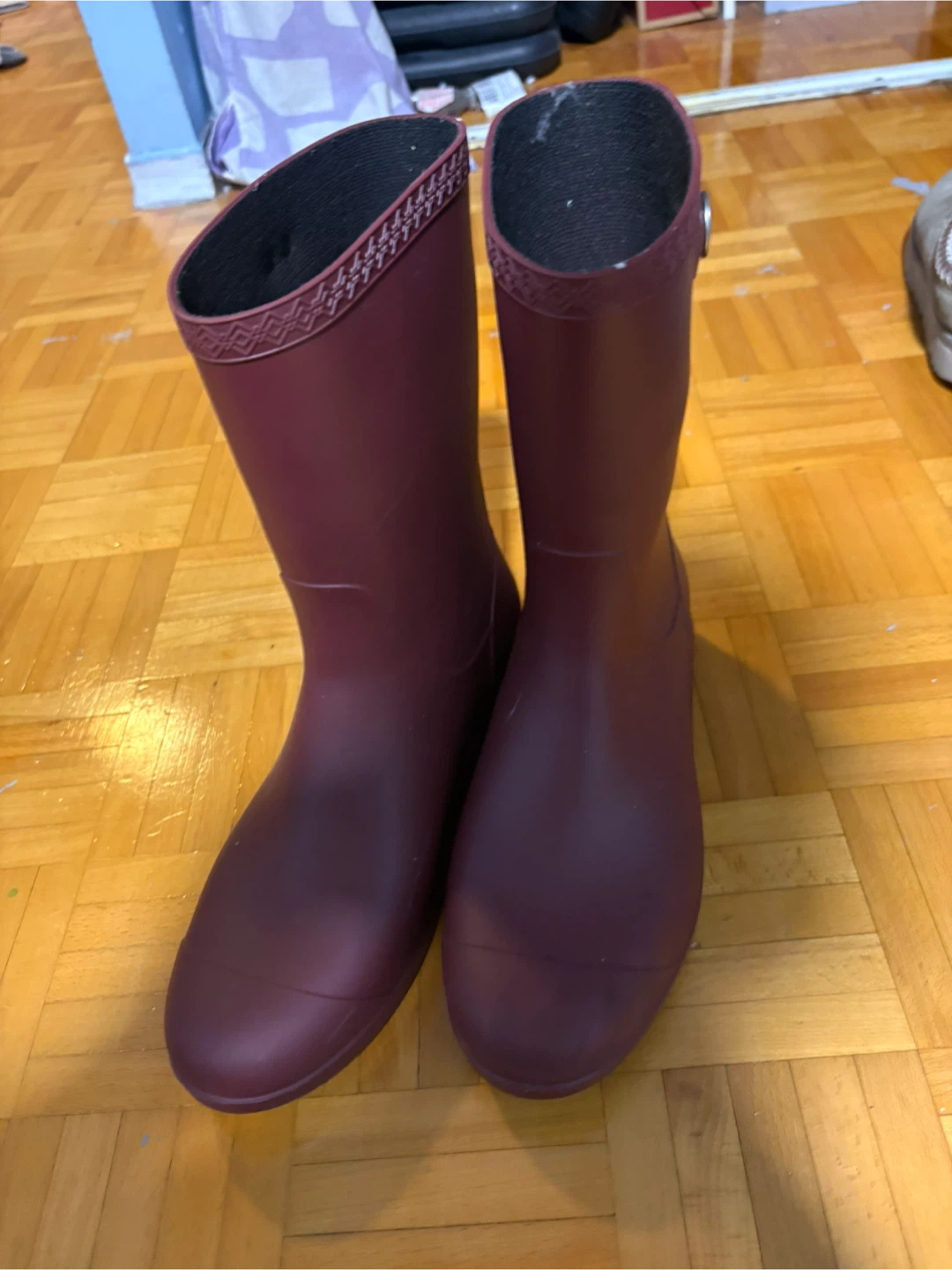 UGG Women's Rain Boots Maroon - photo 2
