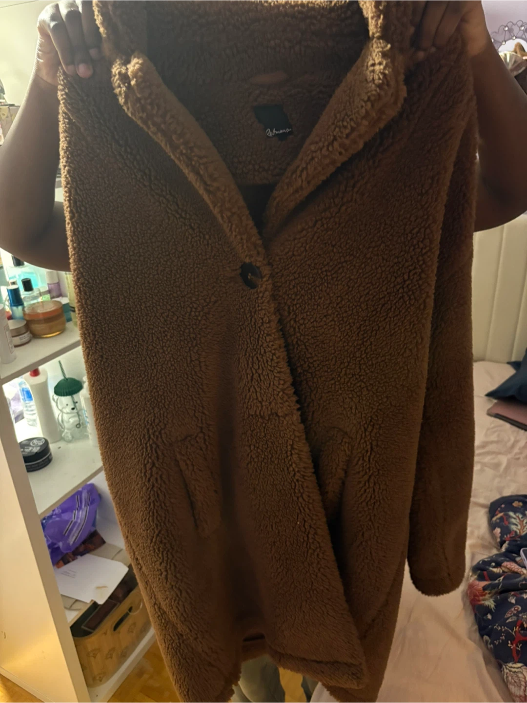 Brown Teddy Coat