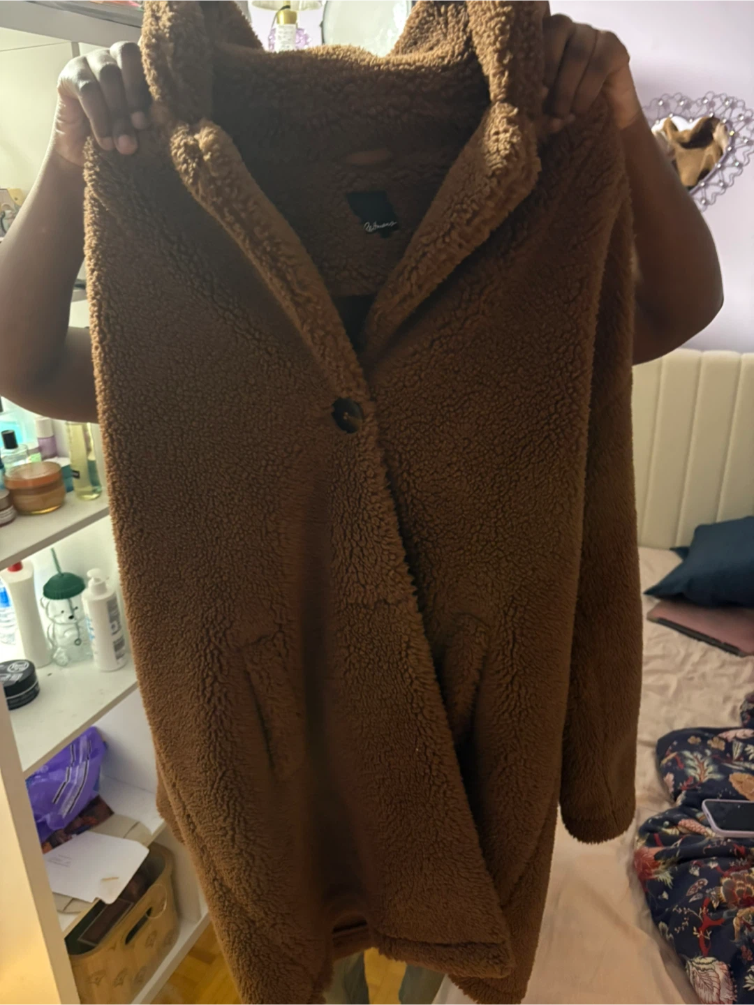 Brown Teddy Coat - photo 2