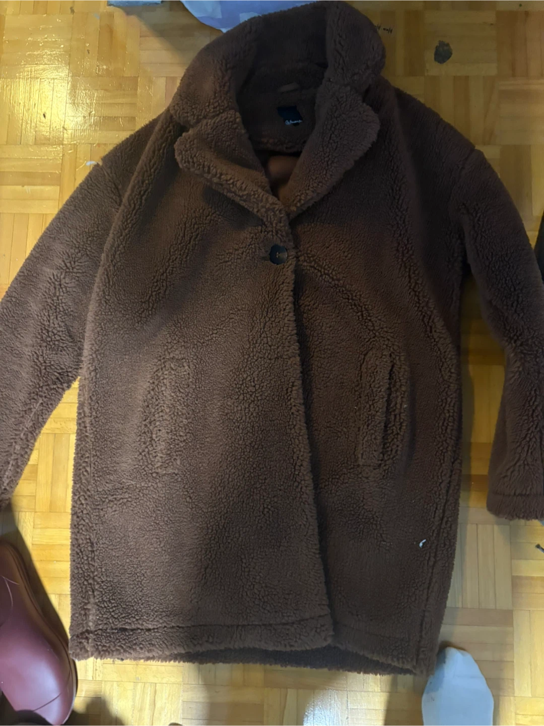 Brown Teddy Coat - photo 4