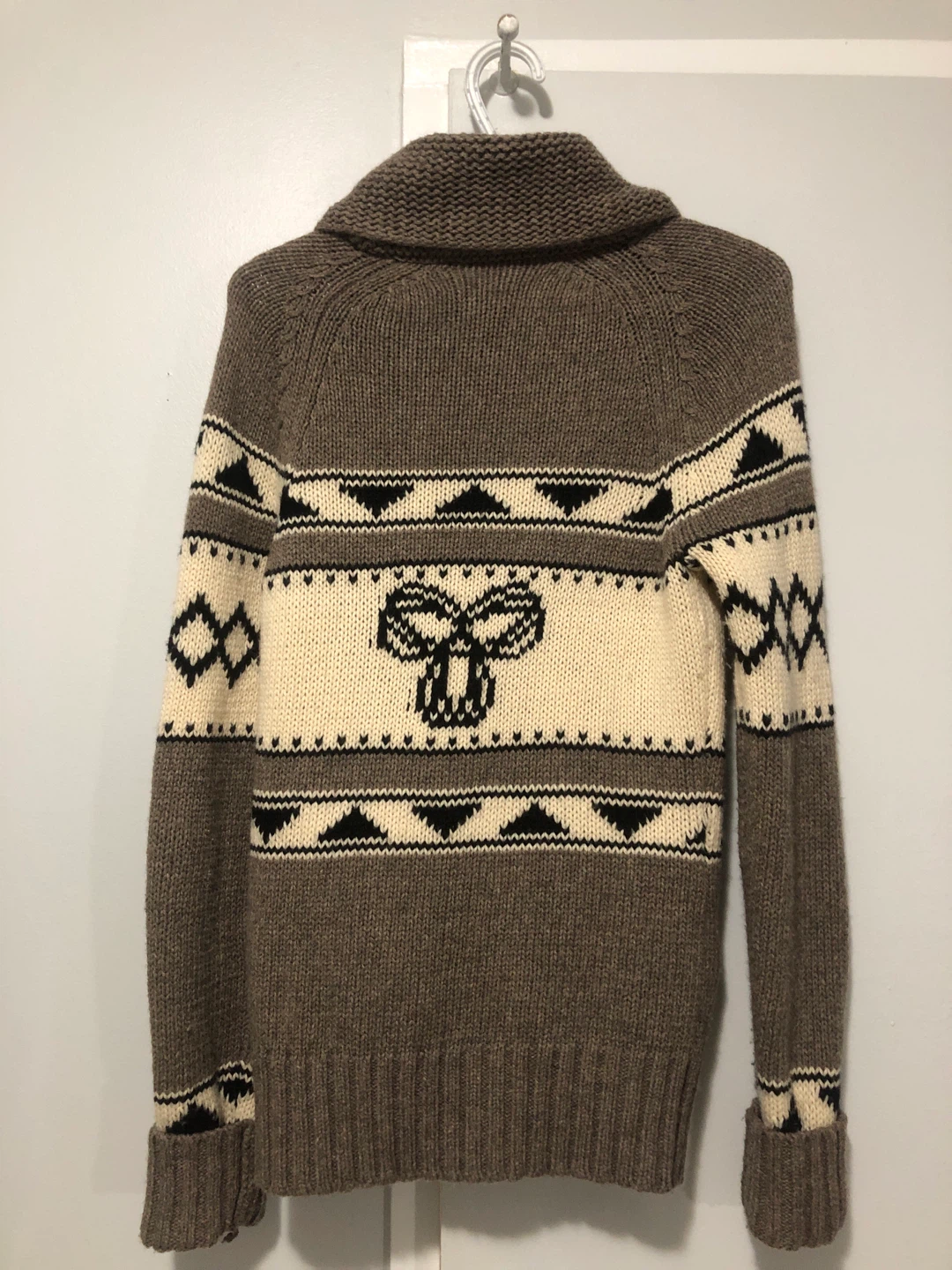 TNA Lambswool Zip-Up Sweater - photo 3