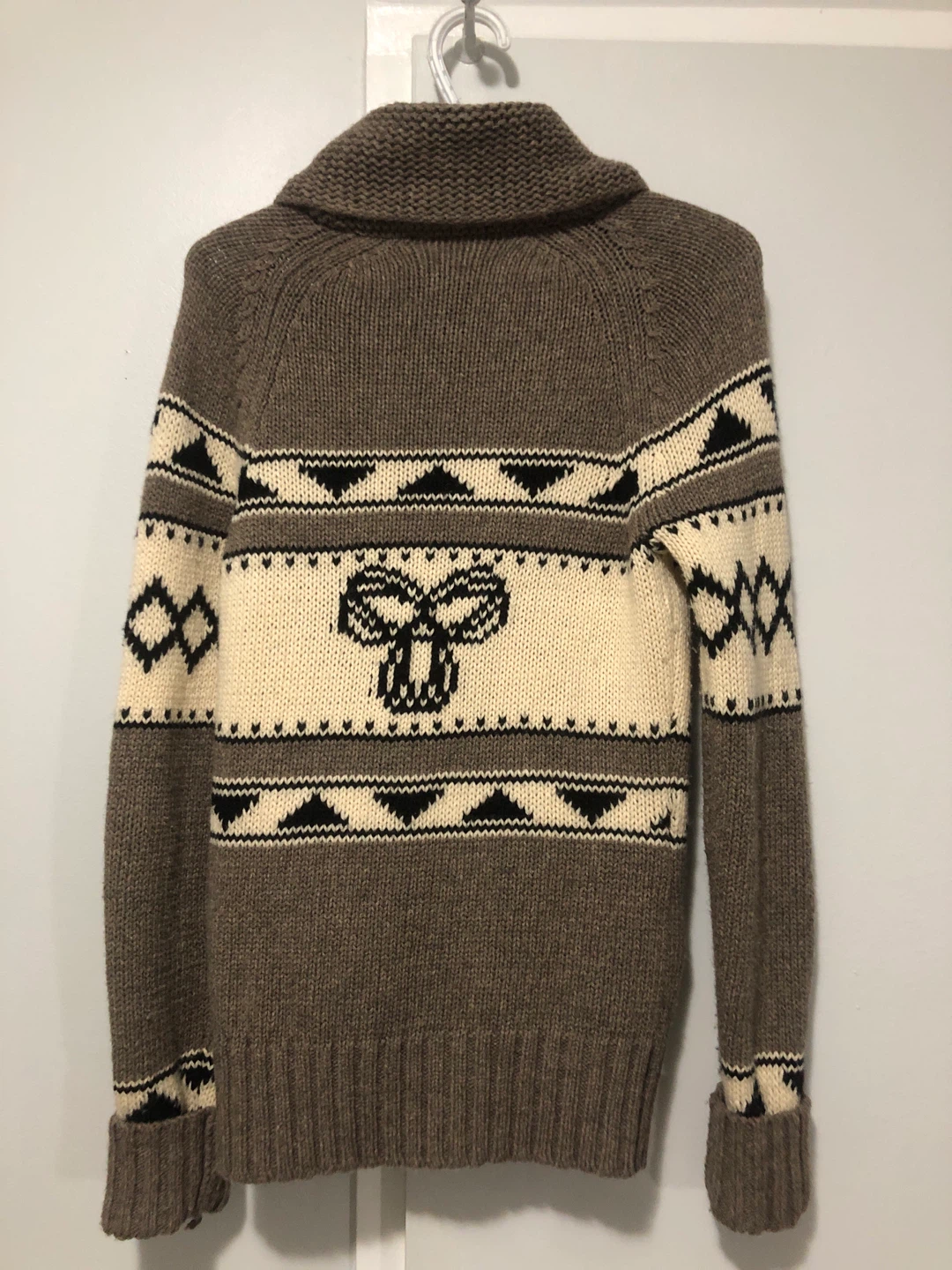 TNA Lambswool Zip-Up Sweater - photo 4