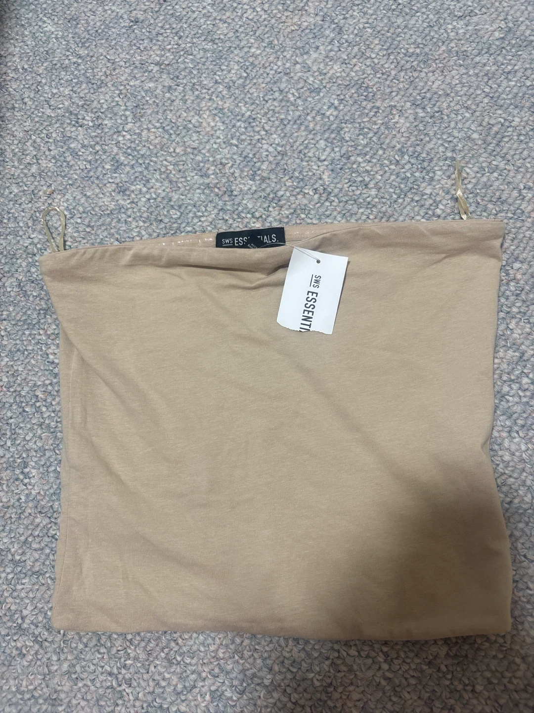 SWS Essentials Beige Tube Top