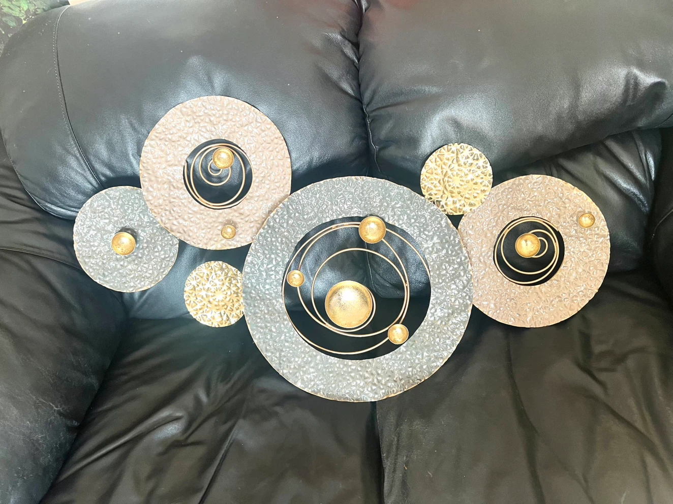 Abstract Metal Wall Art Decor