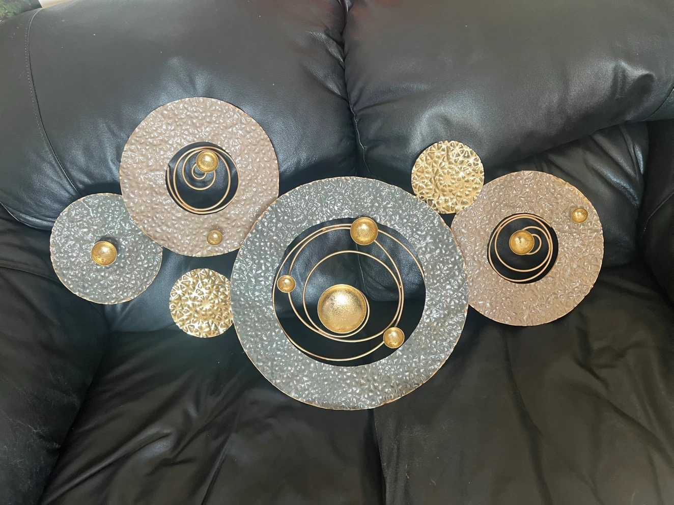Abstract Metal Wall Art Decor - photo 4