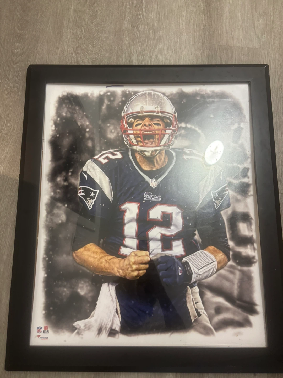 Tom Brady Framed Fanatics Print