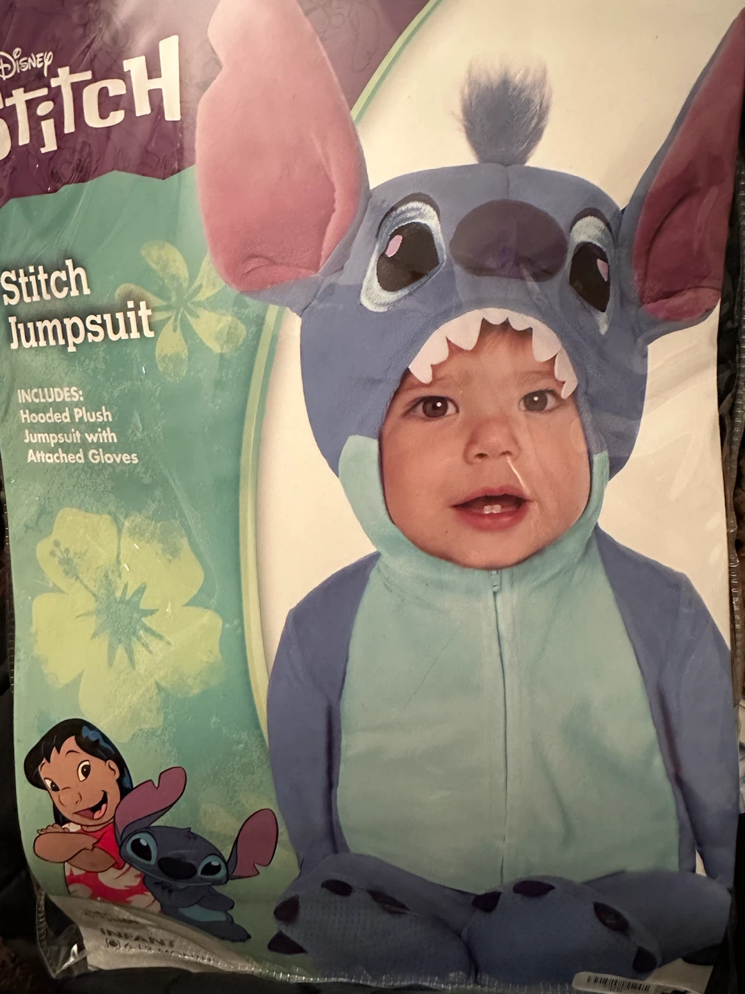 Disney Stitch Infant Jumpsuit