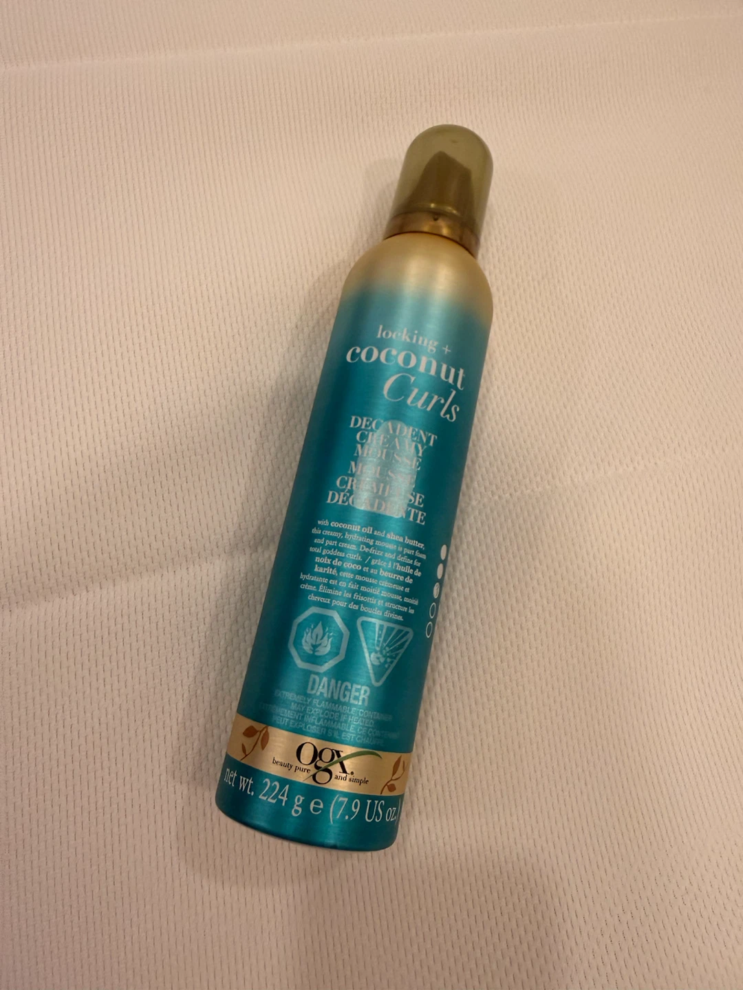OGX Coconut Curls Decadent Creamy Mousse