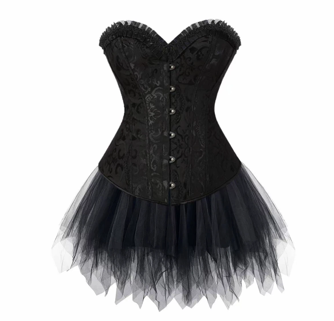 Black  Corset & tutu