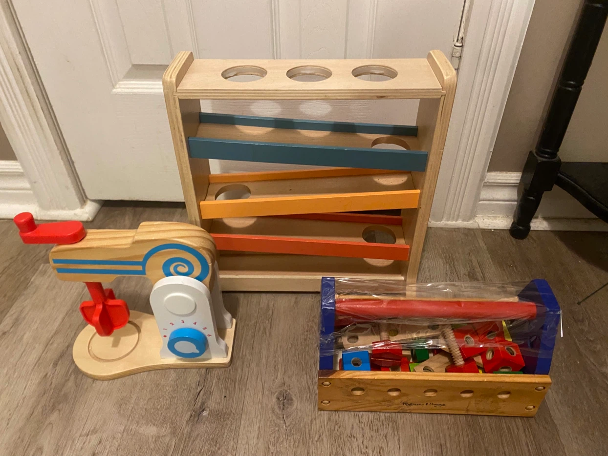 Melissa & Doug motor skills toy lot