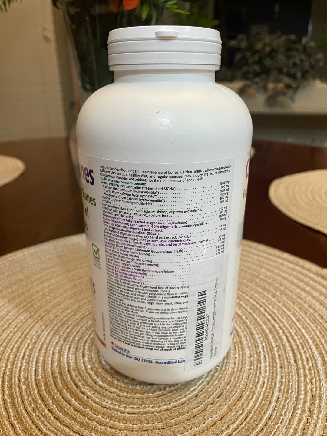New Roots Herbal Strong Bones 360 Vegetable Capsules - photo 2