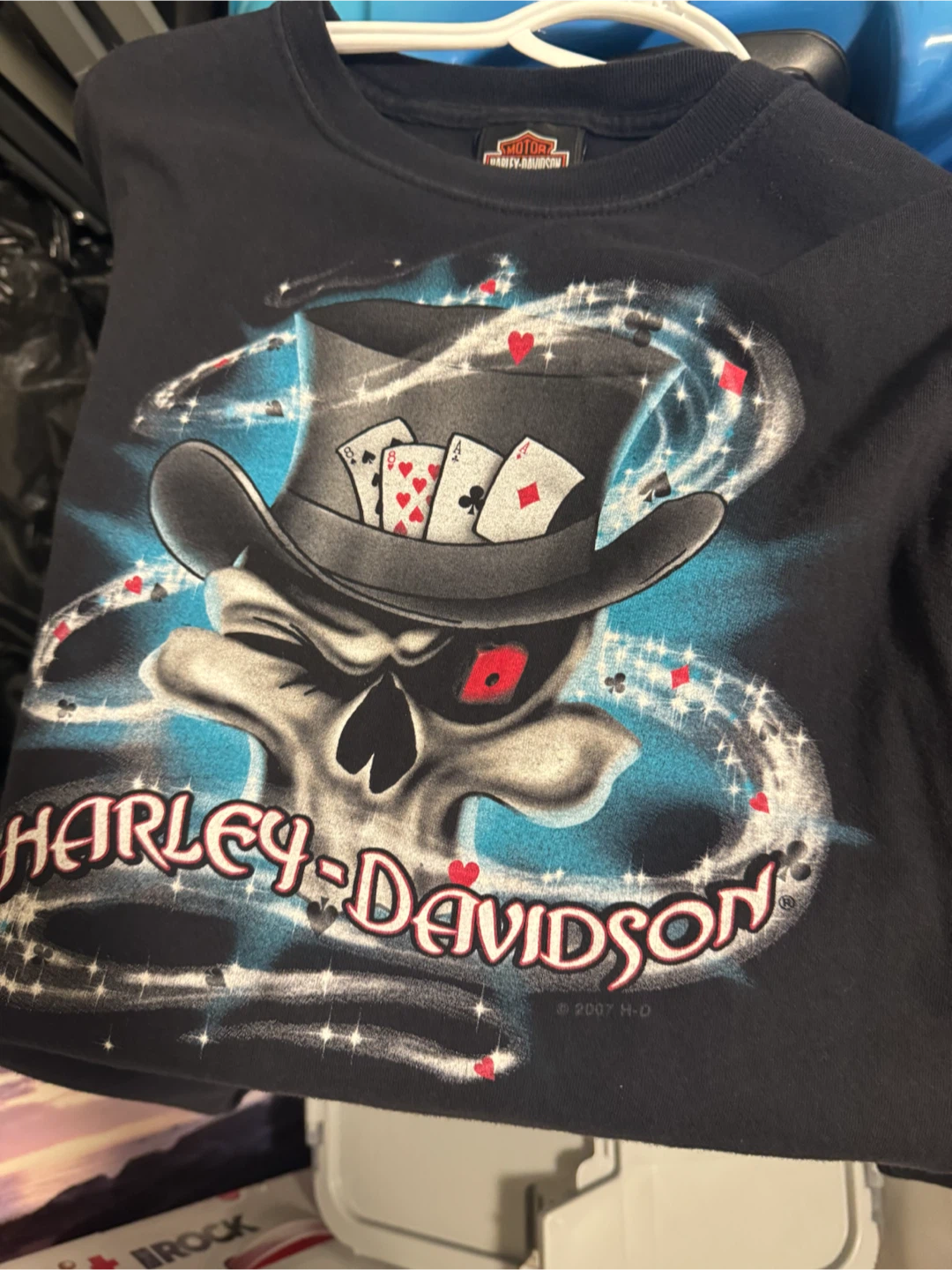 2 Las Vegas Harley Davidson T-shirts. XL. . $30 for both - photo 4