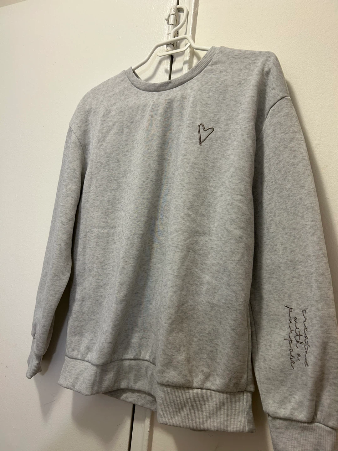 Grey Heart Sweatshirt - photo 2