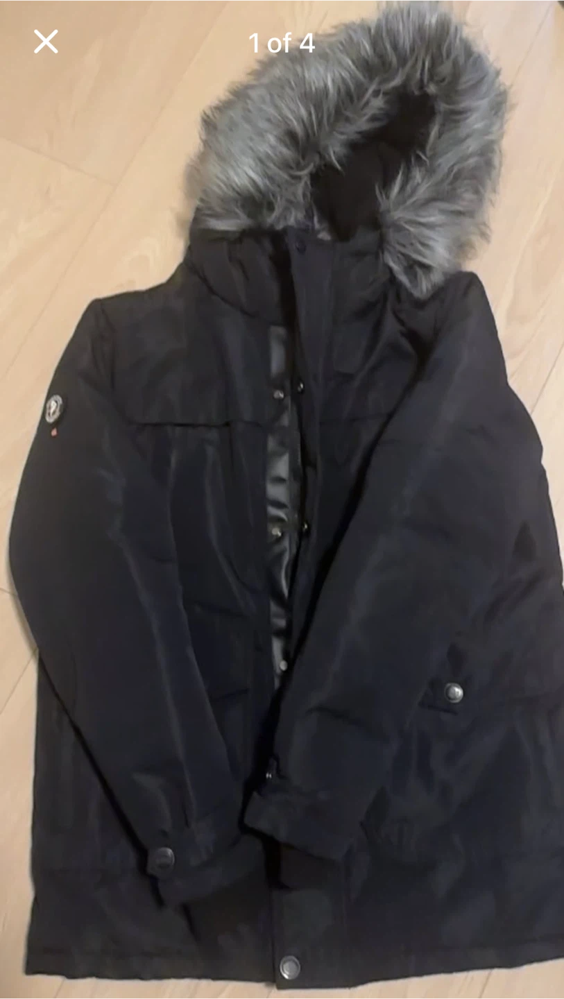 Parka - Point Zero - Black Winter Parka Jacket - photo 3
