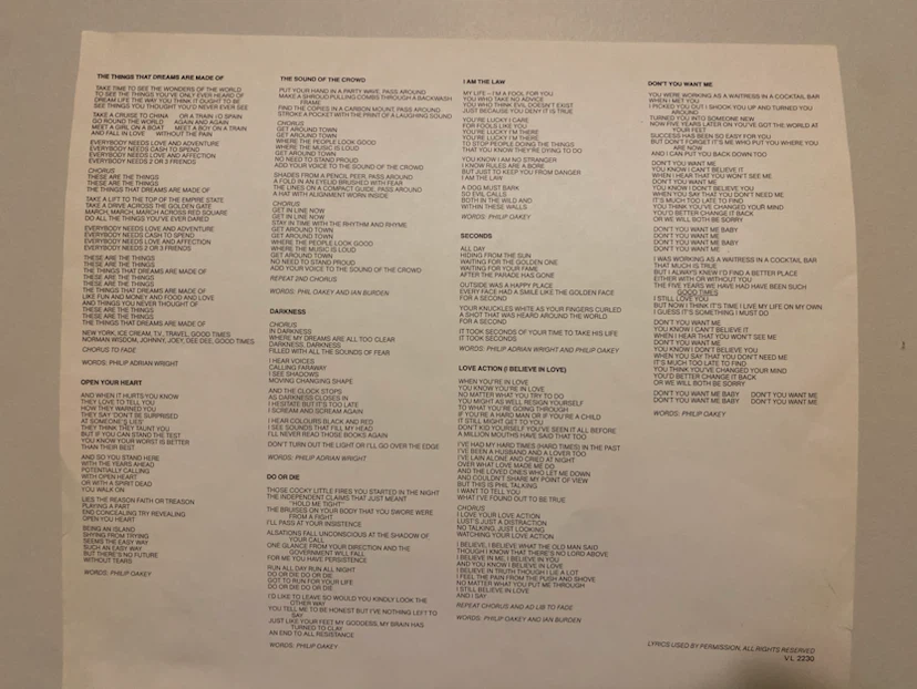 DARE! Human league record - photo 2
