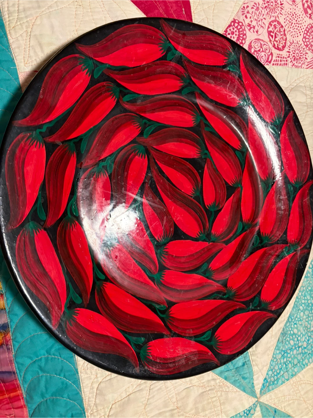 Chili Pepper Decorative Wall Plate