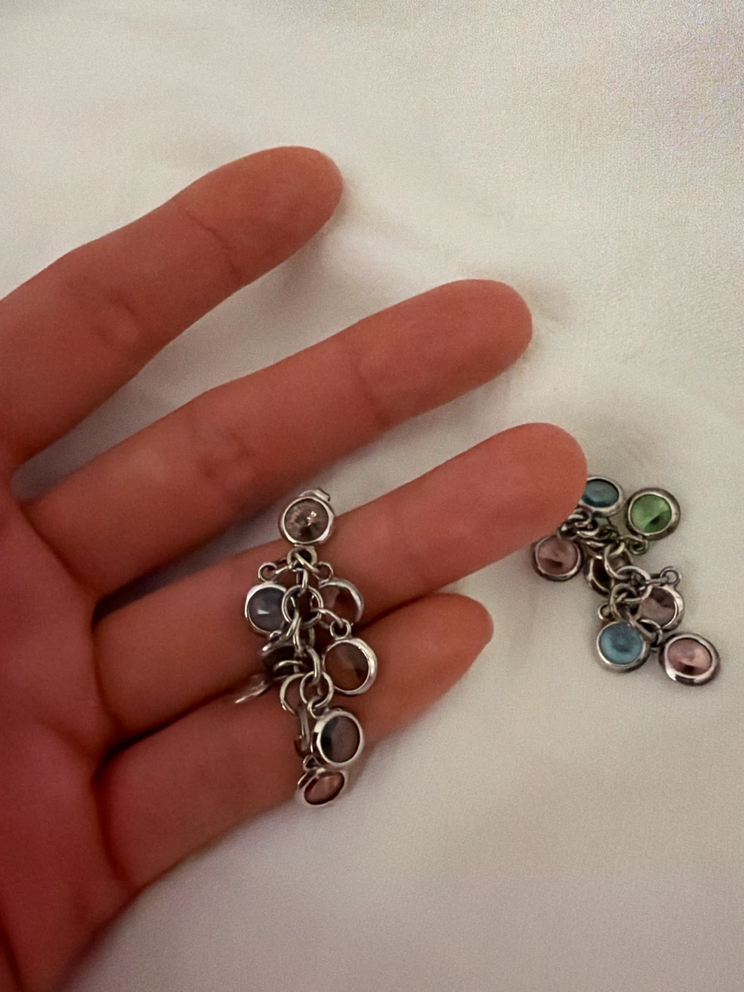Multicolour Charm Drop Earrings - photo 2