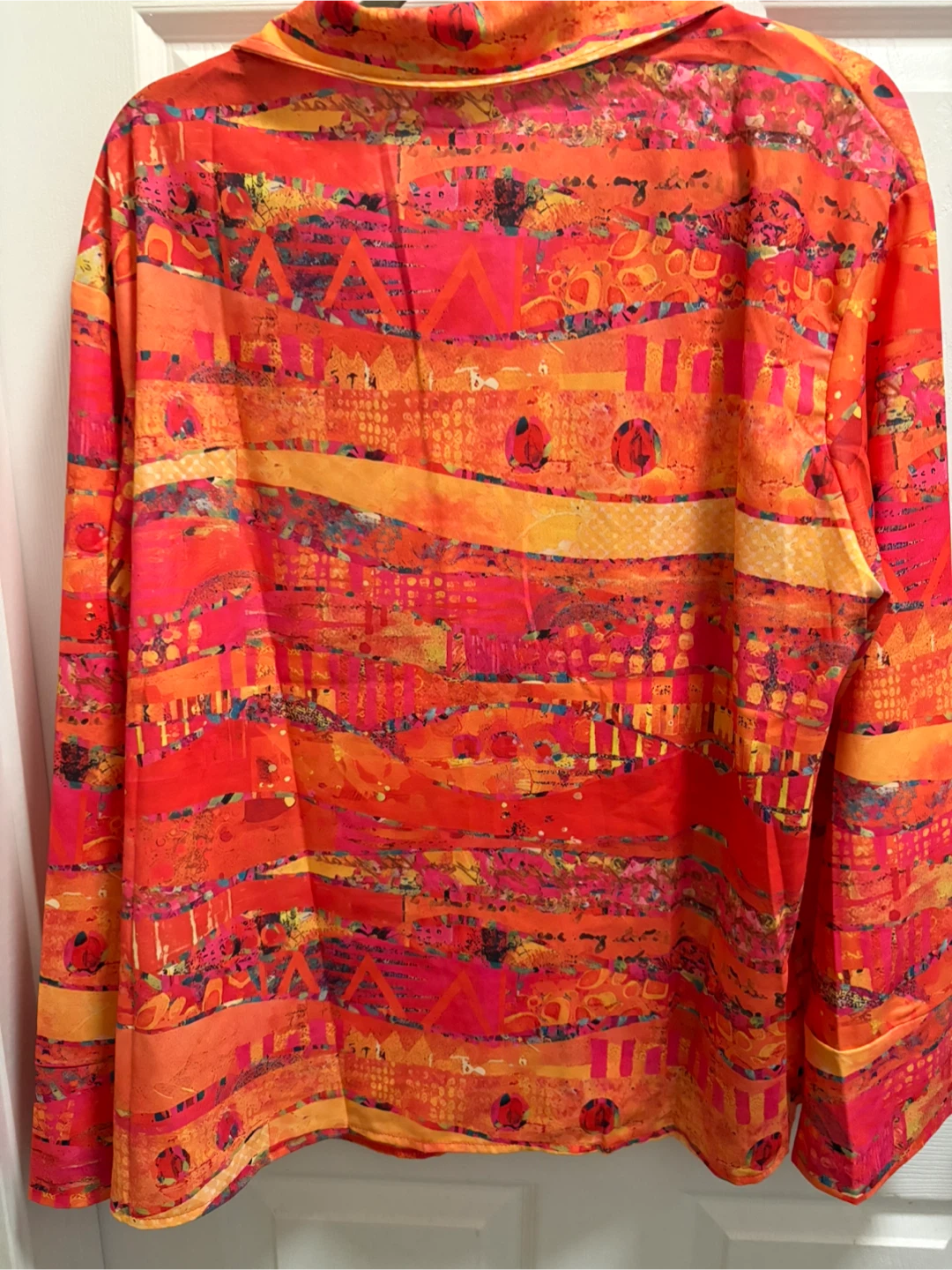 MP Chic Abstract Print Long Sleeve Shirt - photo 2