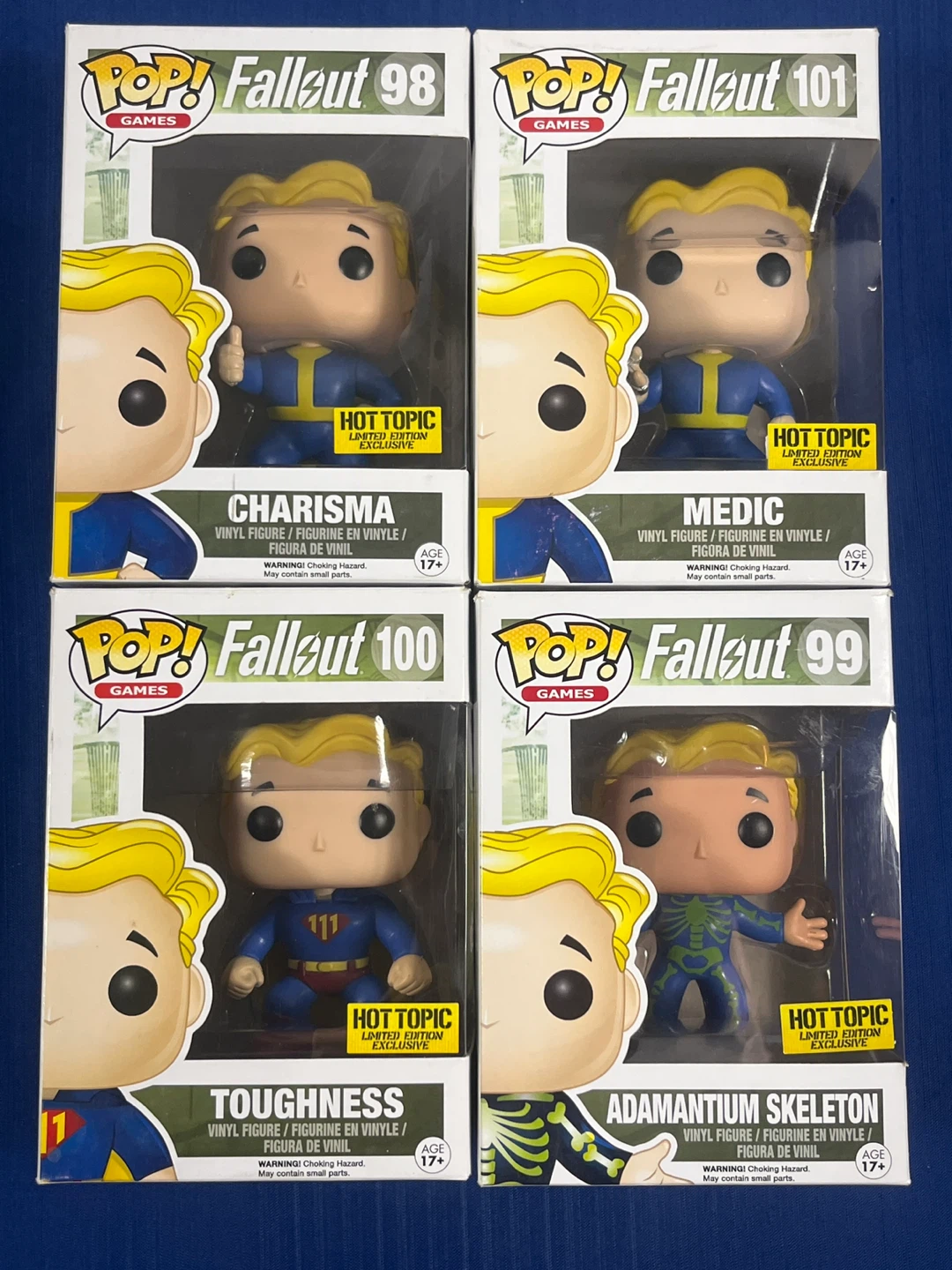 RARE FALLOUT FUNKO POP SET – 4 HOT TOPIC EXCLUSIVES (VAULTED) 🔥 - photo 2