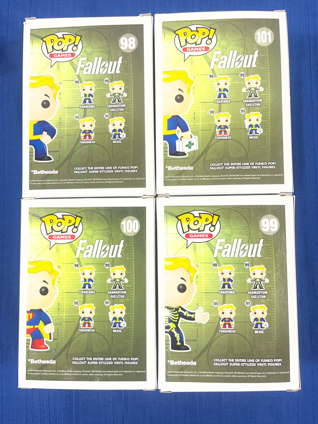 RARE FALLOUT FUNKO POP SET – 4 HOT TOPIC EXCLUSIVES (VAULTED) 🔥 - photo 4