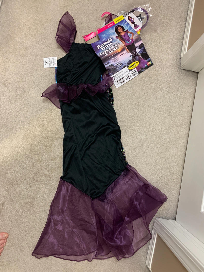 Mermaid Splash Costume Set L (10-12)