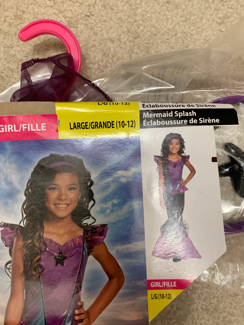 Mermaid Splash Costume Set L (10-12) - photo 3