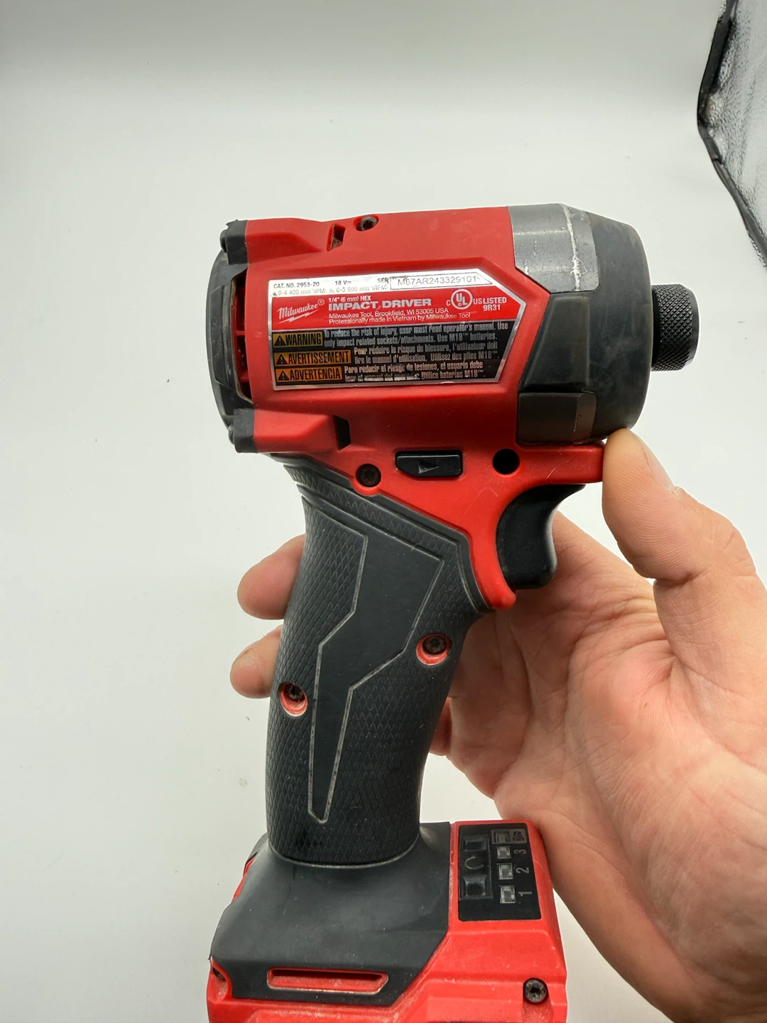 Milwaukee M18 FUEL Brushless 1/4in. Hex Impact Driver 2953-20 - photo 3