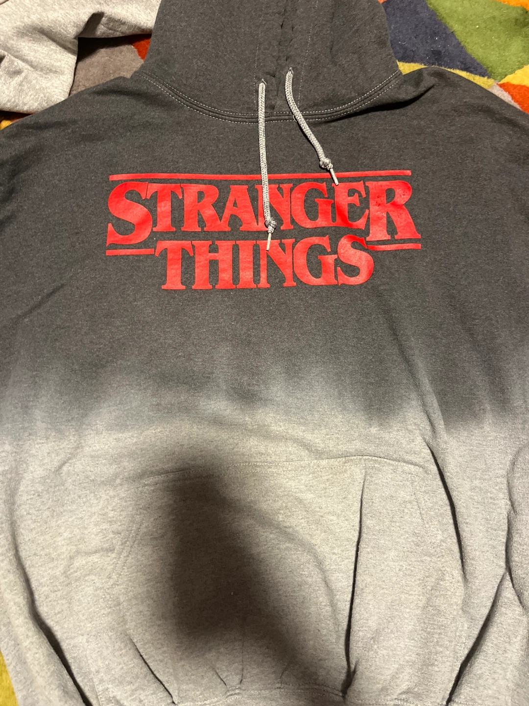 Stranger Things Ombre Hoodie - photo 2
