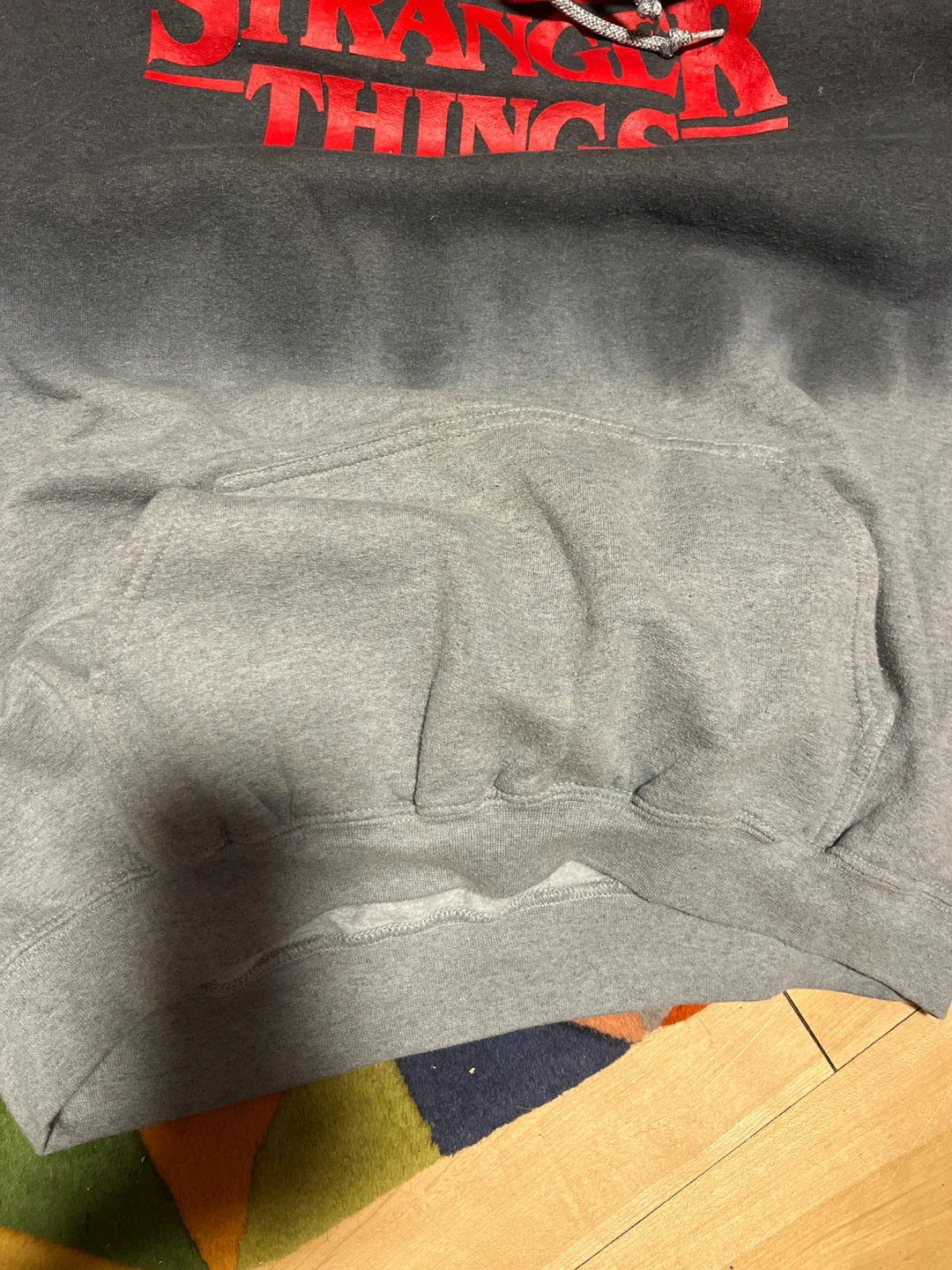 Stranger Things Ombre Hoodie - photo 5