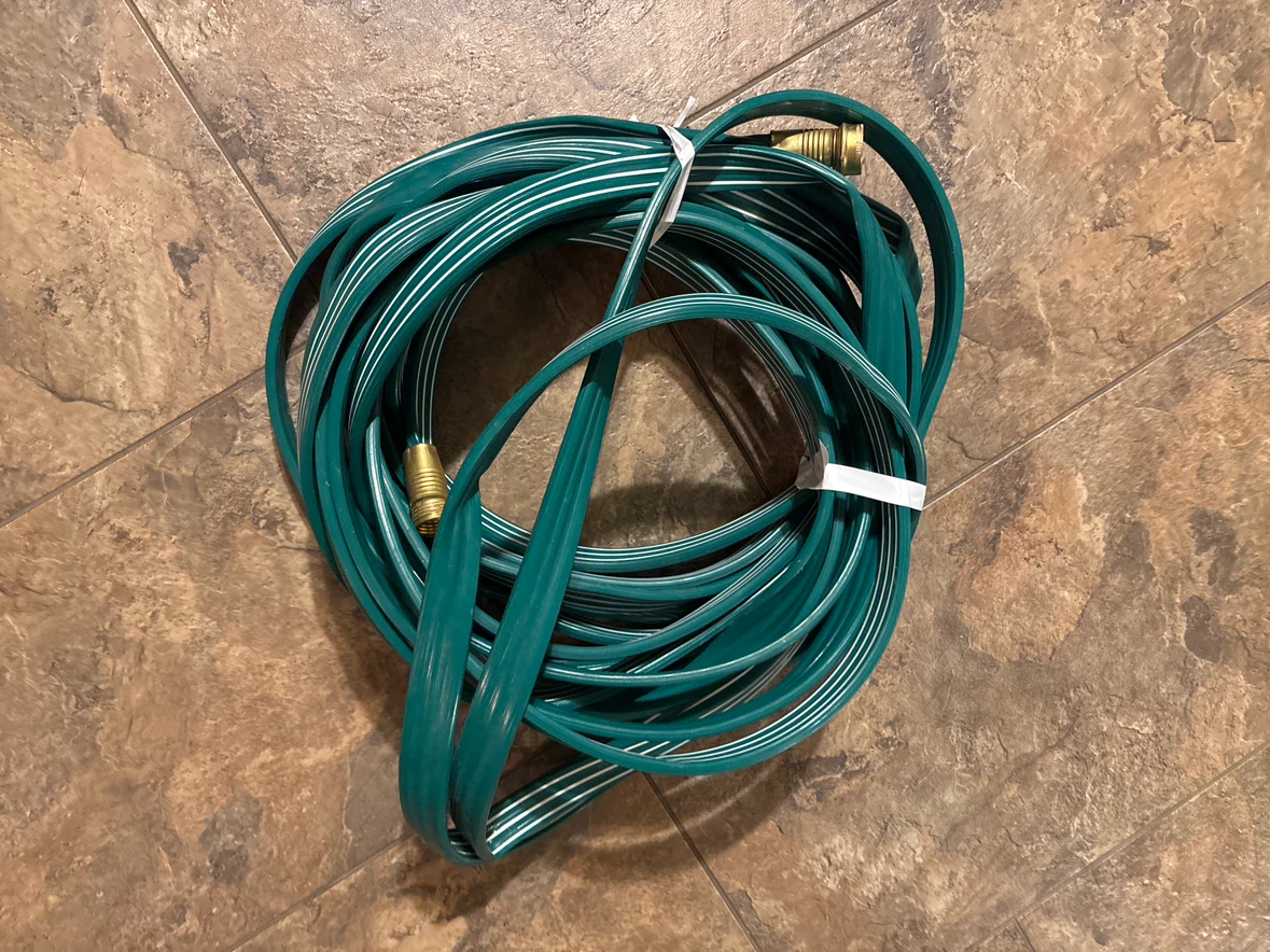 Green Garden Soaker Hose