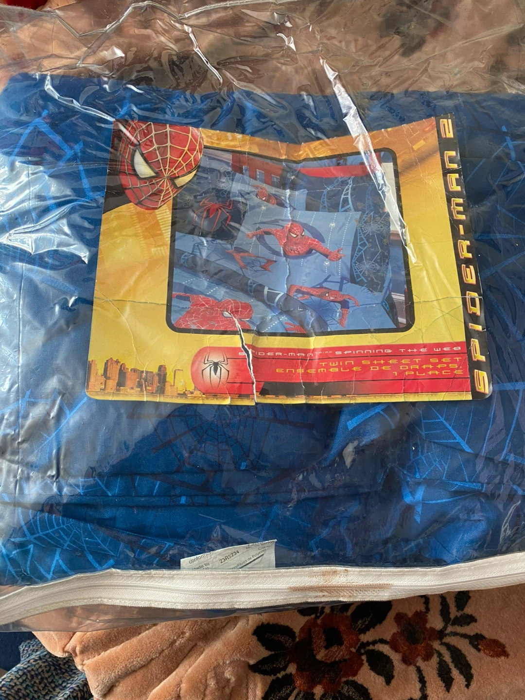 Spider-Man 2 Twin Sheet Set with comforter