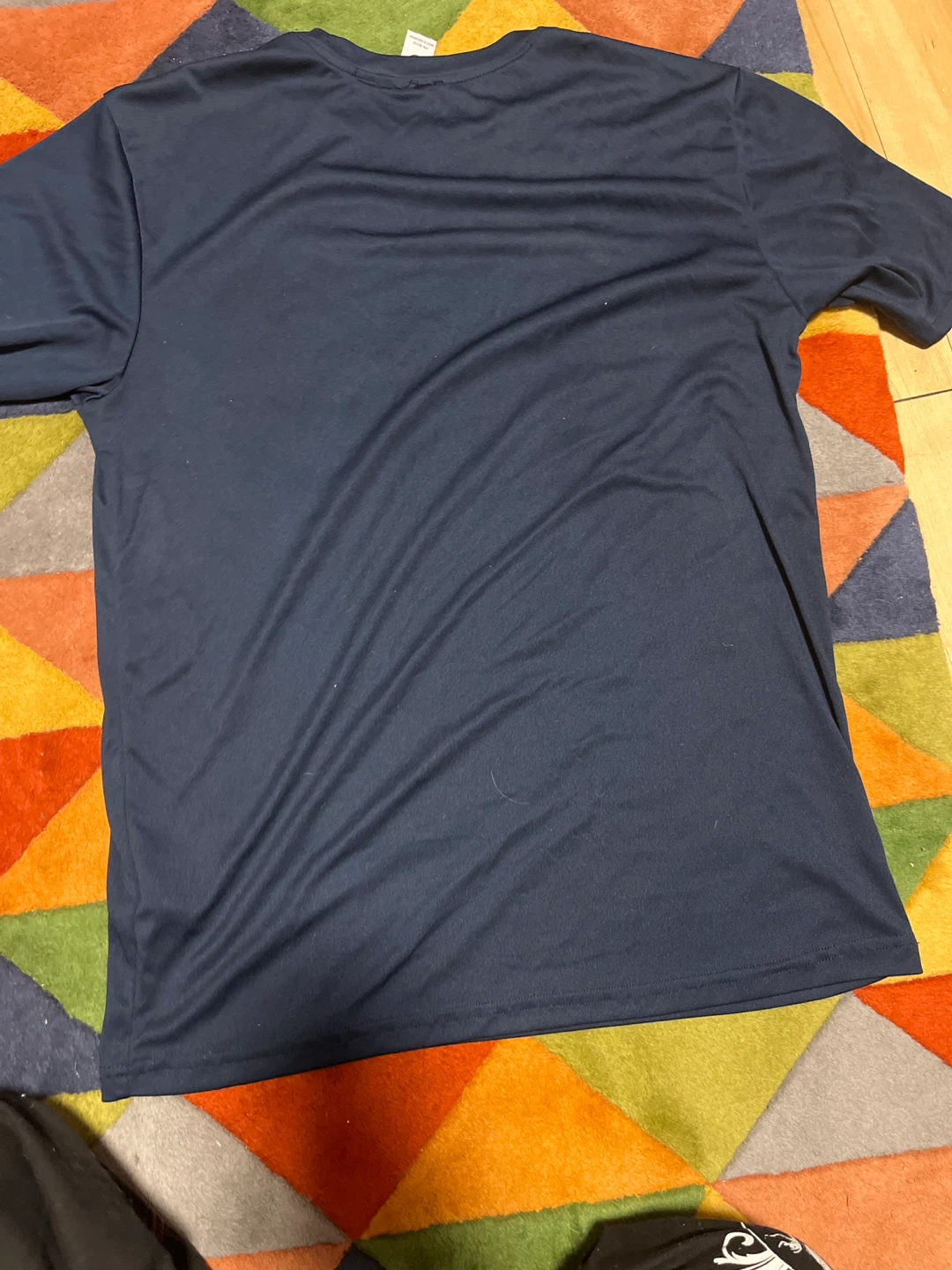 BAW Men's Navy swim T-Shirt - photo 3