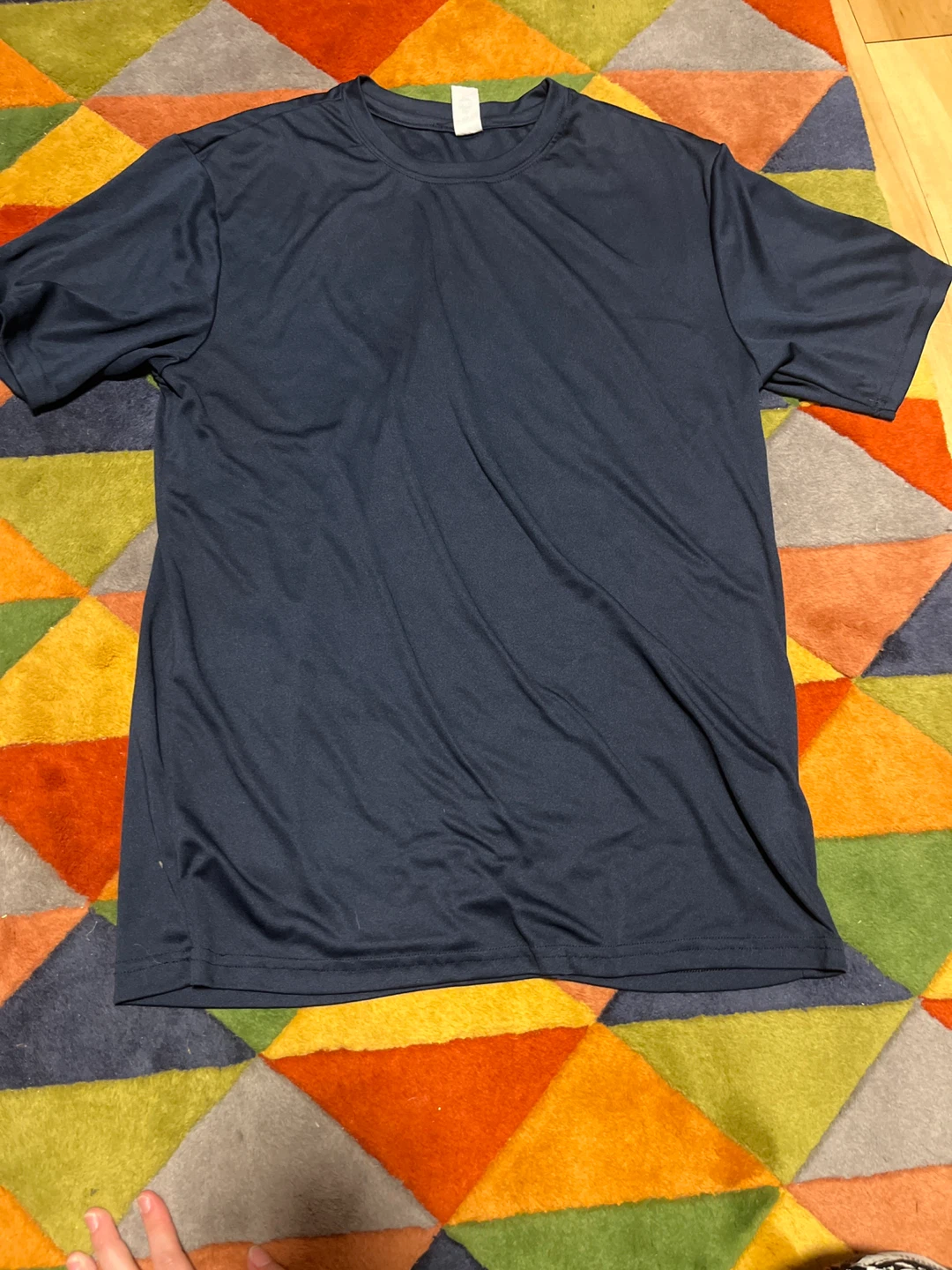 BAW Men's Navy swim T-Shirt - photo 2