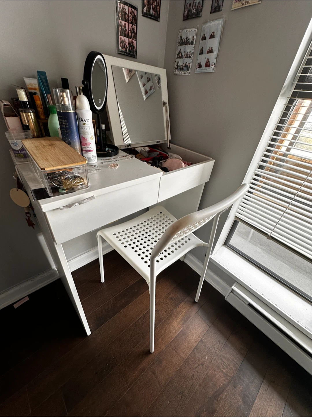 IKEA White Chair - photo 3