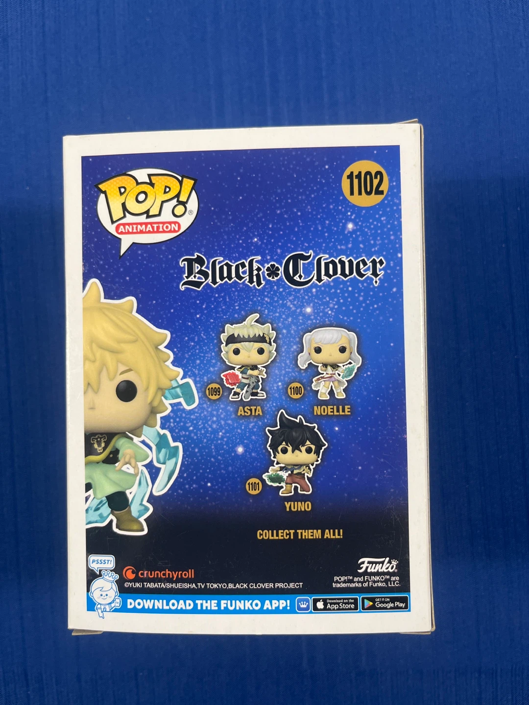 Funko Pop! Luck Voltia #1102 (AAA Anime Exclusive) Black Clover - photo 4