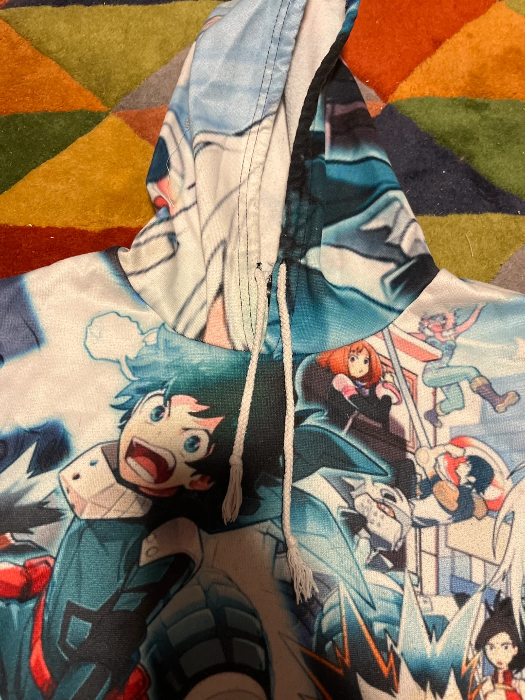 My Hero Academia All-Over Print Hoodie - photo 2