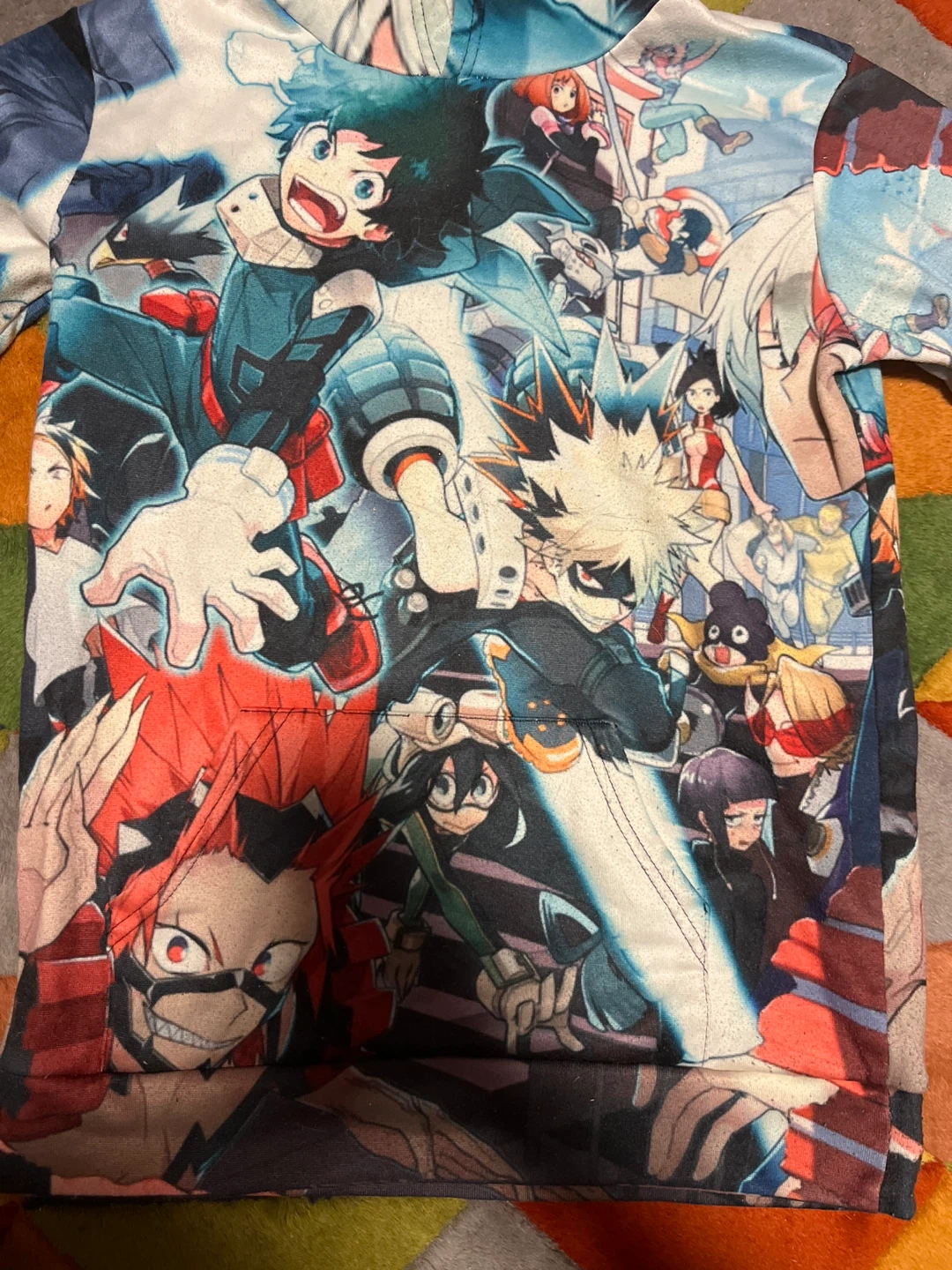My Hero Academia All-Over Print Hoodie - photo 3